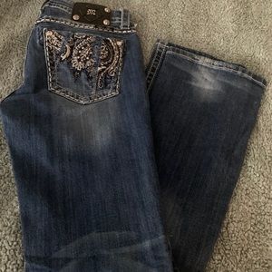 Miss Me boot cut jeans size 30